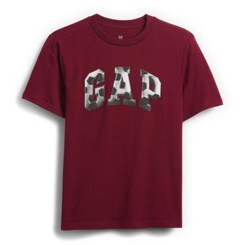 GAP 817488-05 Dětské tričko s logem Červená