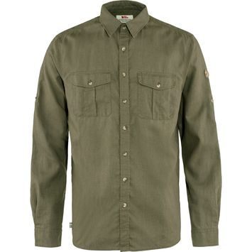 FJÄLLRÄVEN Övik Travel Shirt LS M Green