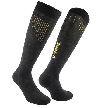 LA SPORTIVA Wool Thermo Socks Black/Yellow