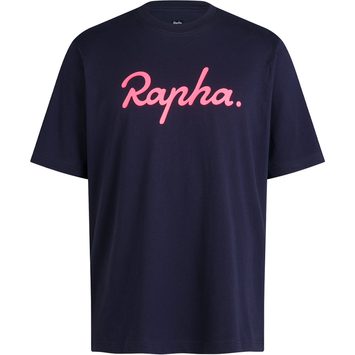 RAPHA Logo, Navy/Visibility Pink