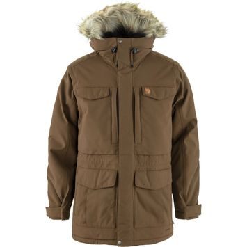 FJÄLLRÄVEN Nuuk Parka M Dark Oak