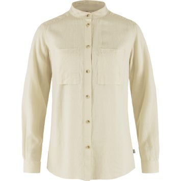 FJÄLLRÄVEN Övik Hemp Shirt LS W Chalk White