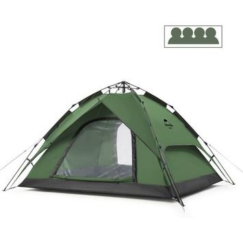 NATUREHIKE NH21ZP008-4P rychlostavitelný automatický stan 4020g zelený - 4 osoby