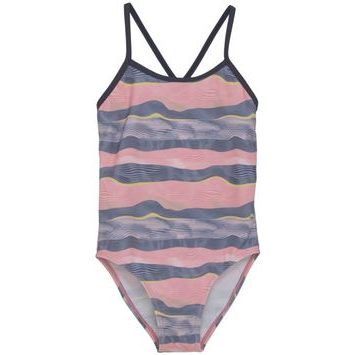 COLOR KIDS Swimsuit Sporty, AOP-5039-Plumeria