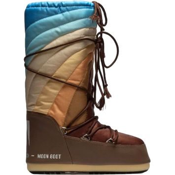 MOON BOOT ICON RAINBOW 001 shitake/brown-blue