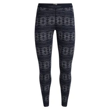 ICEBREAKER W 250 Vertex Leggings Crystalline, MIDNIGHT NAVY