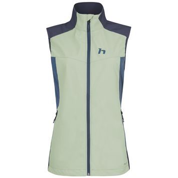 HANNAH PULLA VEST, bok choy/india ink