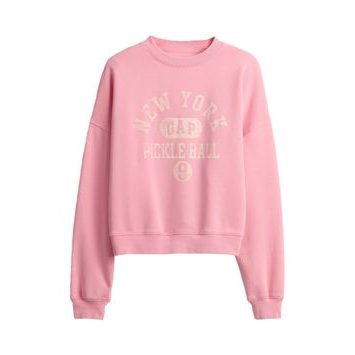 GAP Oversize mikina VintageSoft Růžová