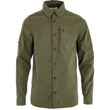 FJÄLLRÄVEN Abisko Hike Shirt LS M Laurel Green
