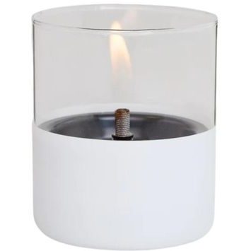 TENDERFLAME Lilly 10 Glass bílá