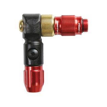 LEZYNE ABS-1 PRO HP CHUCK BRAIDED RED/HI GLOSS
