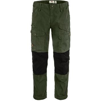 FJÄLLRÄVEN Vidda Pro Ventilated Trs M Deep Forest-Black