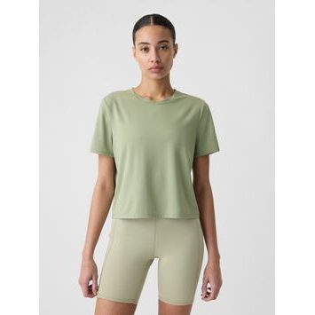 GAP 446229-02 Sportovní tričko GapFit Zelená