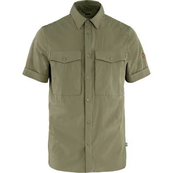 FJÄLLRÄVEN Abisko Trekking Shirt SS M Light Olive