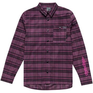 TROY LEE DESIGNS GRIND PLAID DEEP PURPLE