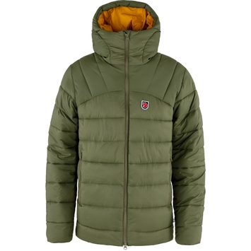FJÄLLRÄVEN Expedition Mid Winter Jacket M, Green-Mustard Yellow