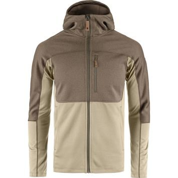 FJÄLLRÄVEN Abisko Trail Fleece M Fossil-Suede Brown