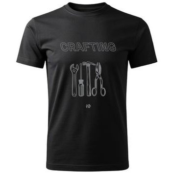 BENNON CRAFTING Short Sleeve T-Shirt grey