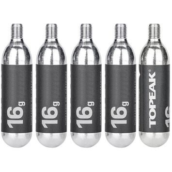 TOPEAK CO2 16g 5ks s rukávkem