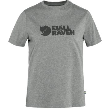 FJÄLLRÄVEN Fjällräven Logo Tee W Grey-Melange