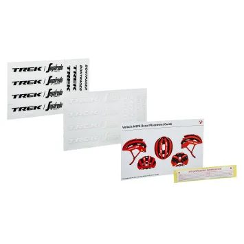 BONTRAGER Nálepky Bontrager Velocis MIPS Trek-Segafredo