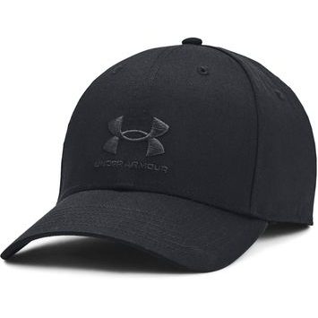 UNDER ARMOUR Mens Branded Lockup Adj-BLK