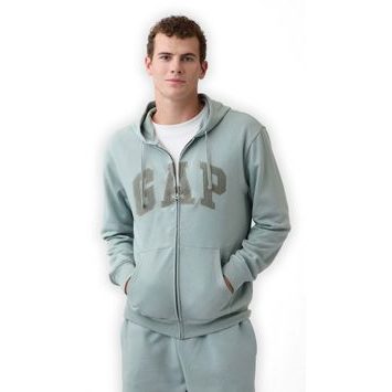 GAP 874299-01 Mikina s logem Zelená