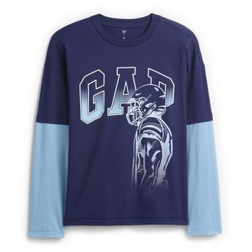 GAP 796856-03 Dětské tričko Tmavě modrá