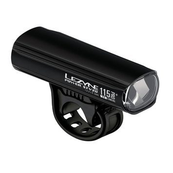 LEZYNE POWER STVZO PRO 115 REMOTED LOADED BLK/HI GLOSS