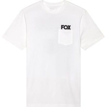 FOX Big F Ss Prem, Tee Optic White