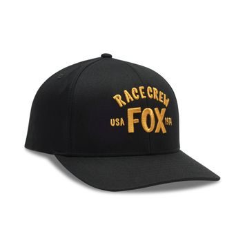 FOX Slogan Snap Back Hat Black