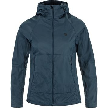 FJÄLLRÄVEN Keb Lätt Wind Jacket W Mountain Blue
