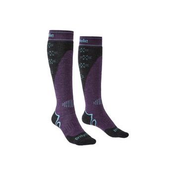 BRIDGEDALE Ski Midweight+ Women's, dark purple