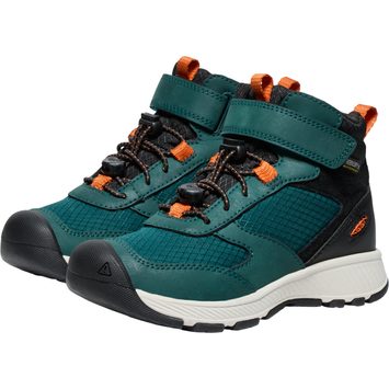 KEEN SKUA MID WP CHILDREN ponderosa pine/gold flame