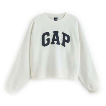 GAP 894328-00 Mikina s logem Bílá
