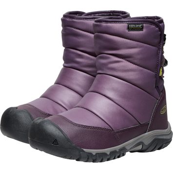 KEEN PUFFRIDER WP YOUTH black plum/daiquiri green