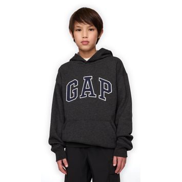 GAP 743960-00 Dětská mikina s logem Šedá