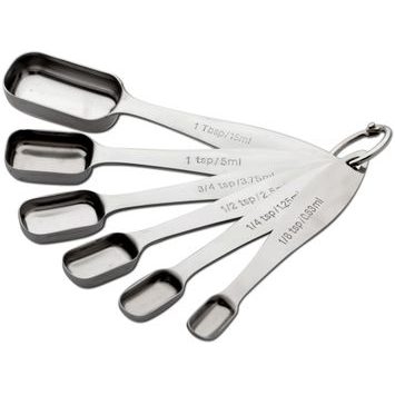 WEIS Sada nerezových odměrek malých 6 ks