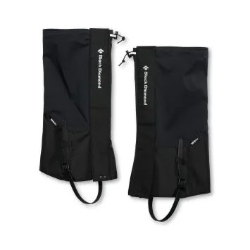 BLACK DIAMOND FRONTPOINT GAITERS, black