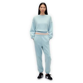 GAP 765568-67 Tepláky High Rise Boyfriend Modrá