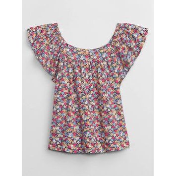 GAP 602324-02 Dětský vzorovaný top Barevná