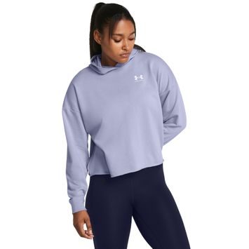 UNDER ARMOUR Rival Terry OS Hoodie, Celeste / White