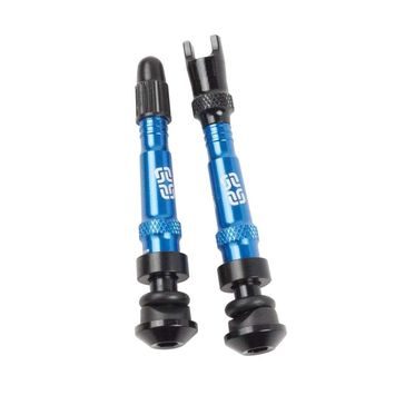 E*THIRTEEN Tubeless Valves | 27-37mm Rim Depth | 2 pcs | Blue