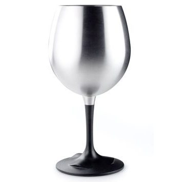 GSI OUTDOORS Glacier Stainless Nesting Red Wine Glass
