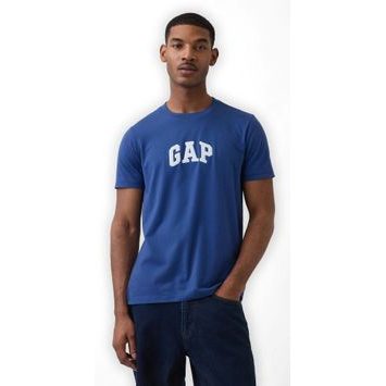 GAP 570044-50 Tričko s logem Tmavě modrá