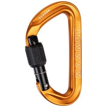 MAMMUT Sender Screwgate Carabiner Gold 1571