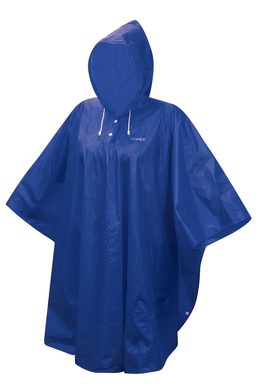 FORCE waterproof poncho blue