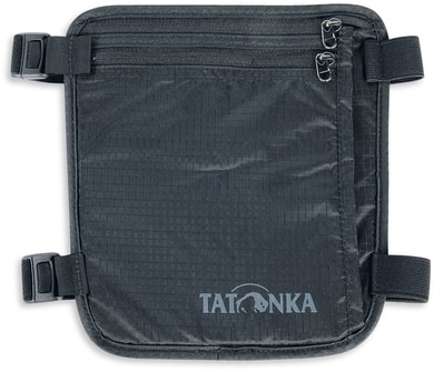 TATONKA Skin Secret Pocket, black - dokladovka se dvěma popruhy