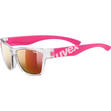 UVEX SPORTSTYLE 508 CLEAR PINK/MIR. RED