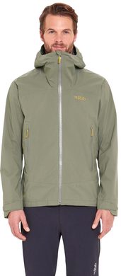 RAB Downpour Light Jacket, light khaki